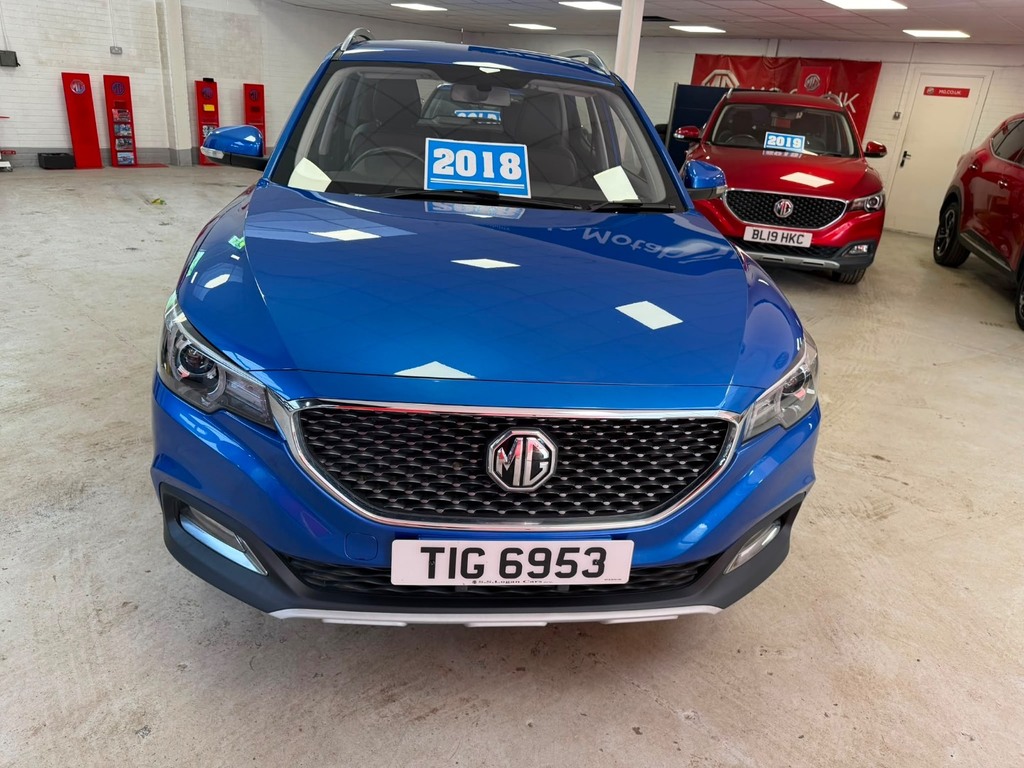 MG ZS 1.5 Vti-tech Exclusive Blue #4