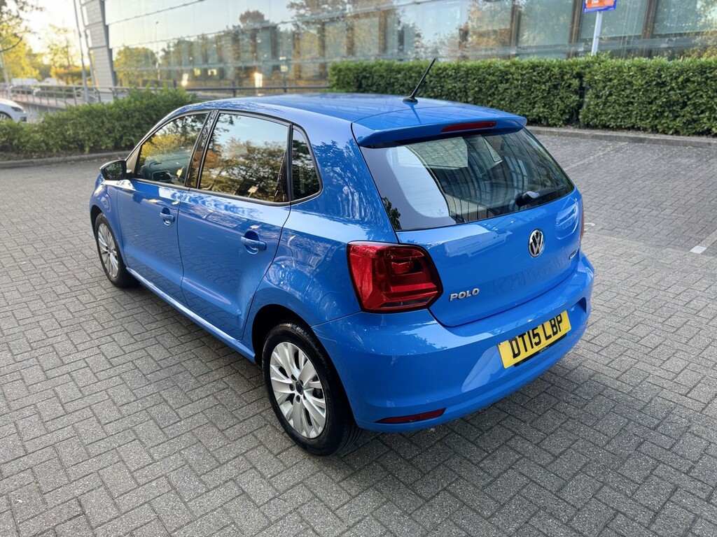 Volkswagen Polo 1.0 Bluemotion Tech Se 2015 Blue #5
