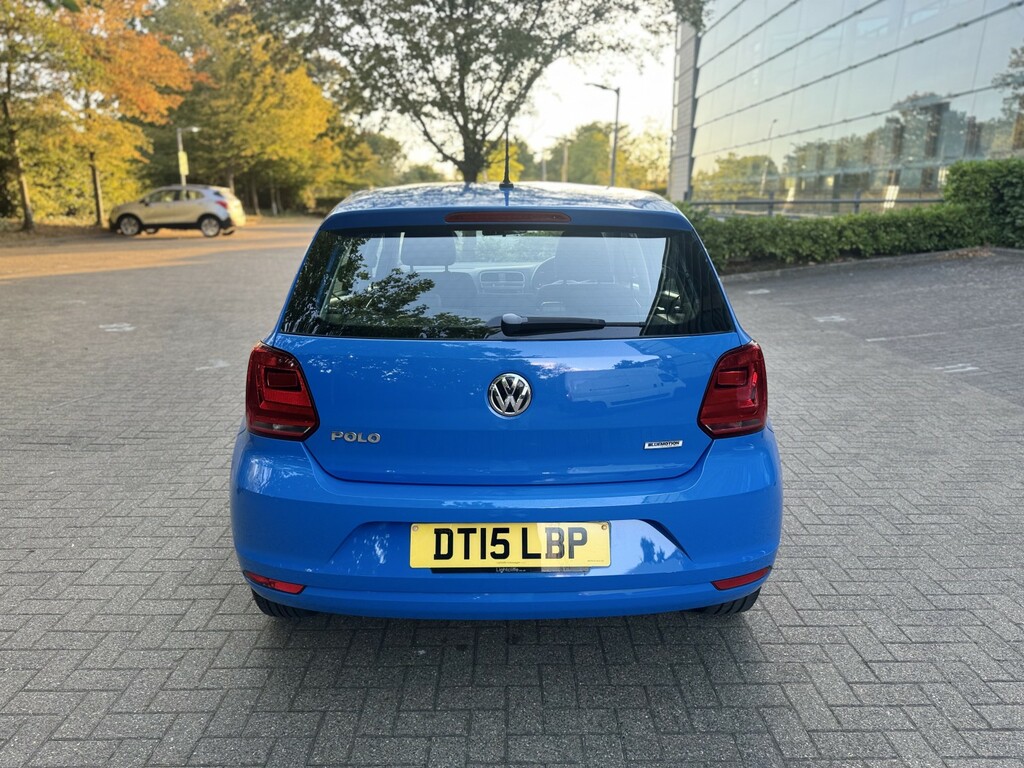 Volkswagen Polo 1.0 Bluemotion Tech Se 2015 Blue #6