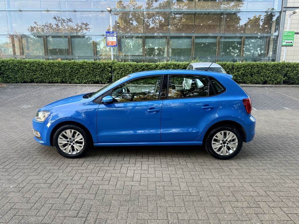 Volkswagen Polo 1.0 Bluemotion Tech Se 2015 Blue #4