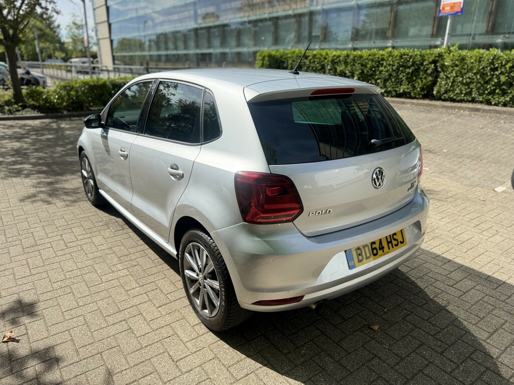 Volkswagen Polo 1.2 Tsi Bluemotion Tech Se Design Silver #5