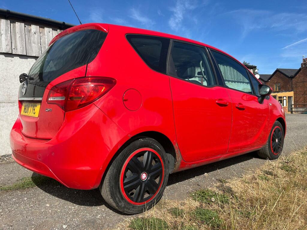 Vauxhall Meriva 1.7 Cdti Exclusiv Euro 5 Red #4