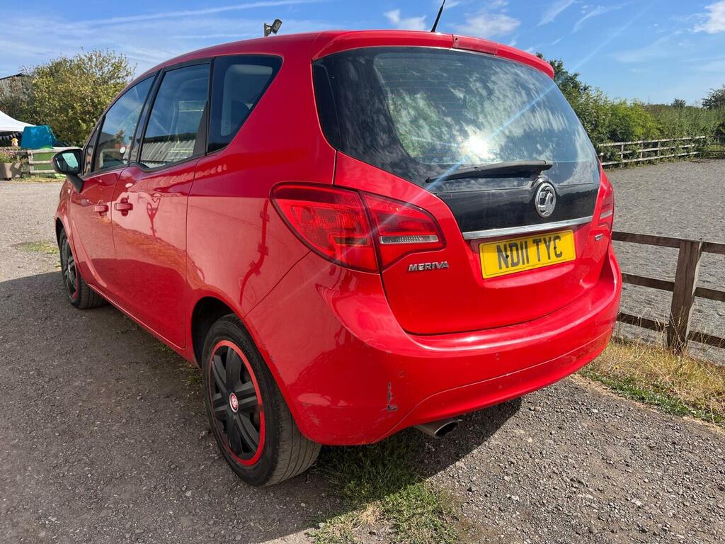 Vauxhall Meriva 1.7 Cdti Exclusiv Euro 5 Red #3
