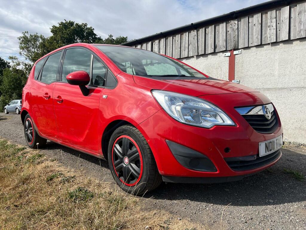 Vauxhall Meriva 1.7 Cdti Exclusiv Euro 5 Red