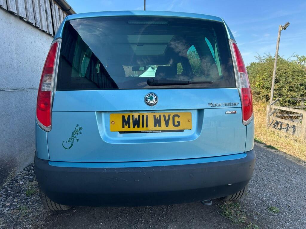 Skoda Roomster 1.6 Tdi Se Plus Euro 5 Blue #4