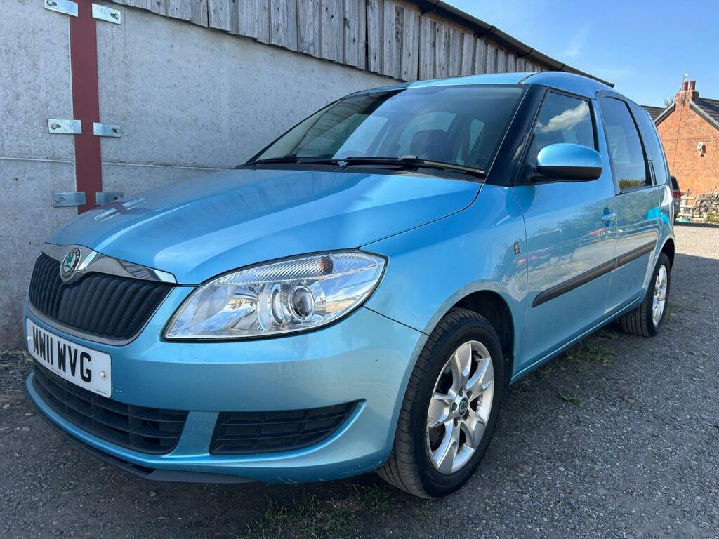 Skoda Roomster 1.6 Tdi Se Plus Euro 5 Blue #6