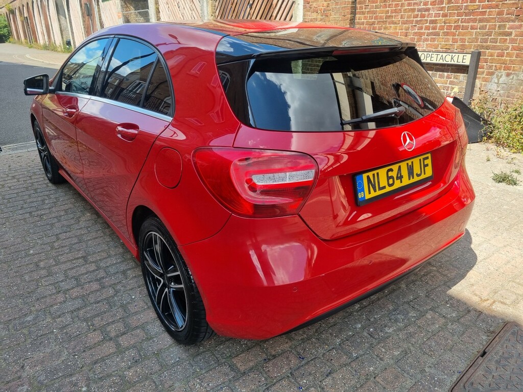 Mercedes-Benz A Class Hatchback 1.5 A180 Cdi Se 2014 NL64WJF Red #4