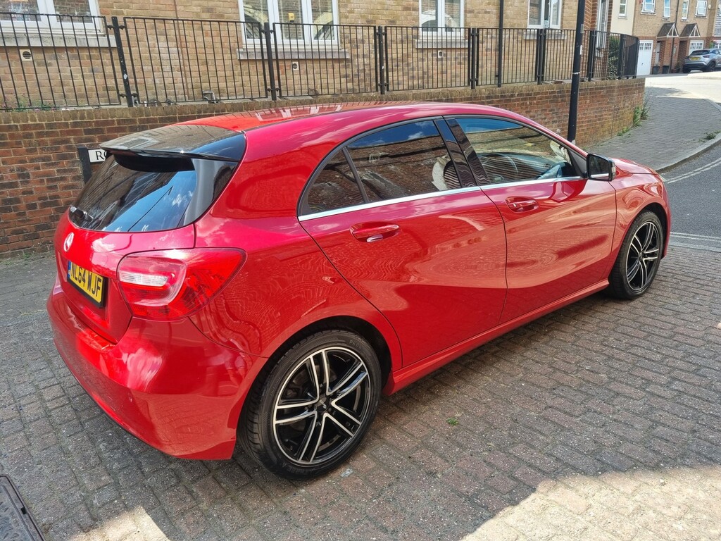 Mercedes-Benz A Class Hatchback 1.5 A180 Cdi Se 2014 NL64WJF Red #6