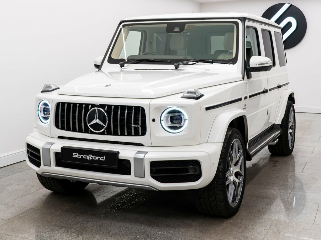 Mercedes-Benz G Class 4.0 G63 V8 Biturbo Amg Suv Spds9gt 4Ma White