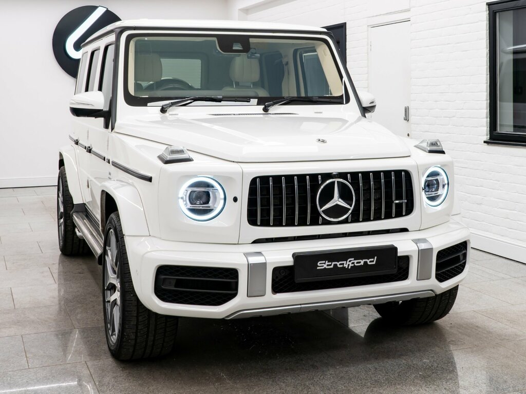 Mercedes-Benz G Class 4.0 G63 V8 Biturbo Amg Suv Spds9gt 4Ma White #2