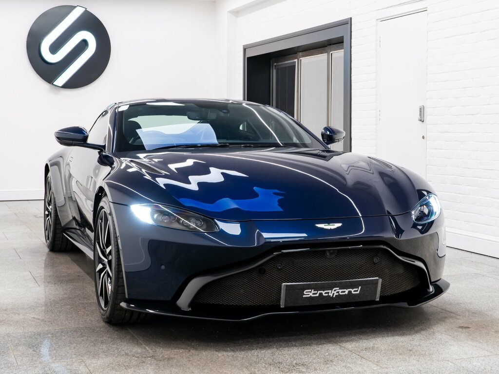 Aston Martin Vantage 4.0 V8 Coupe Euro 6 510 Ps Blue #2