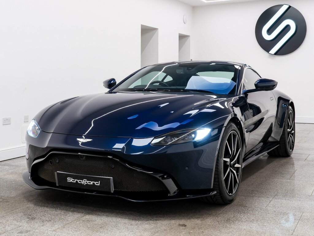 Aston Martin Vantage 4.0 V8 Coupe Euro 6 510 Ps Blue