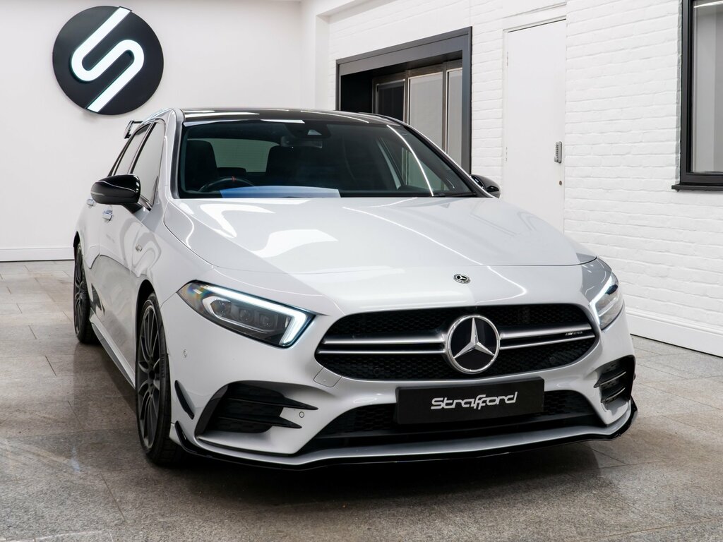 Mercedes-Benz A Class 2.0 A35 Amg Premium Plus Hatchback Sp Silver #2