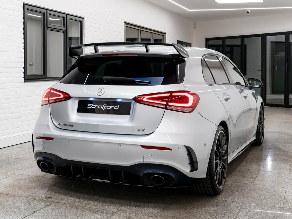 Mercedes-Benz A Class 2.0 A35 Amg Premium Plus Hatchback Sp Silver #3