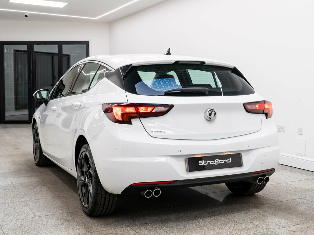 Vauxhall Astra 1.6I Turbo Gpf Elite Nav Hatchback Manu White #4