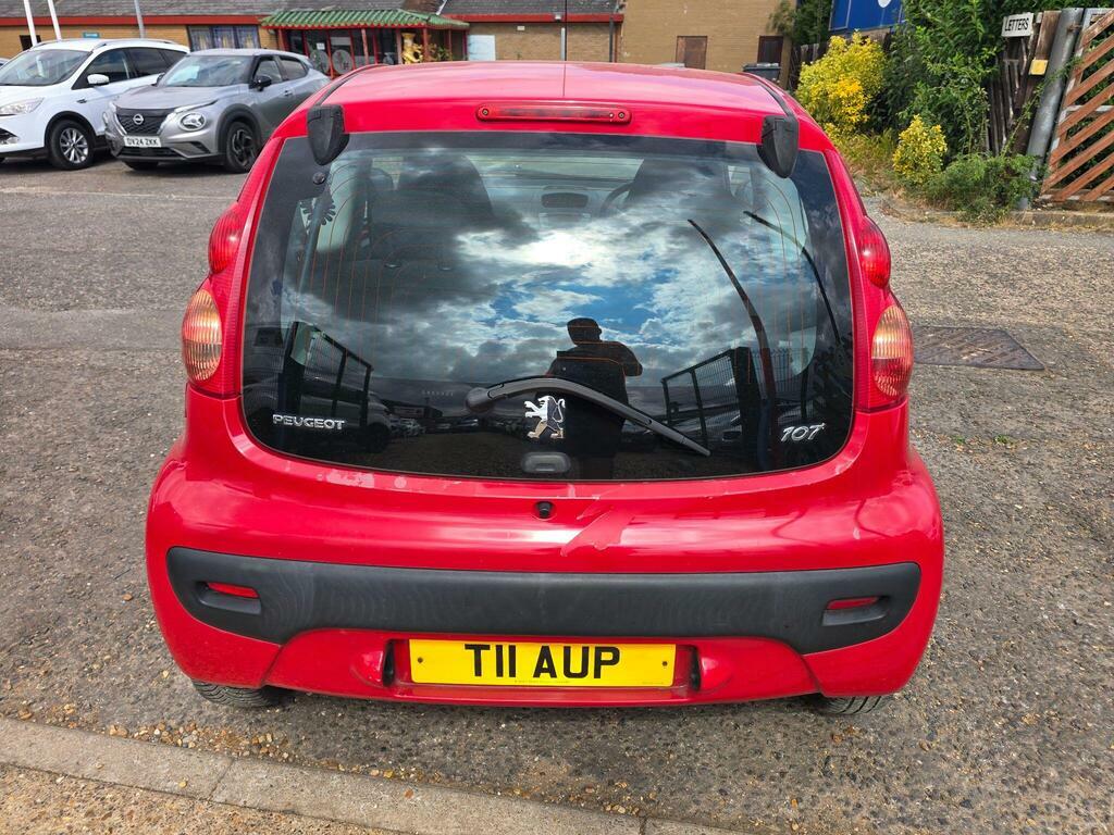 Peugeot 107 1.0 12V Urban Euro 5 Red #4