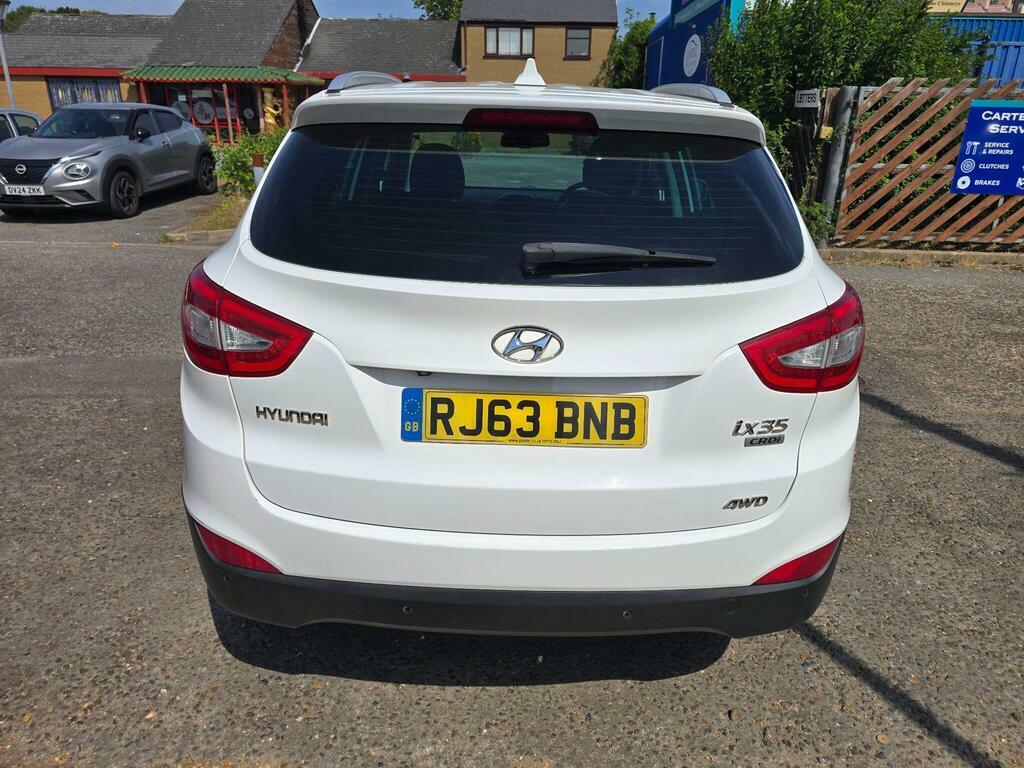 Hyundai Ix35 2.0 Crdi Premium 4Wd Euro 5 White #4