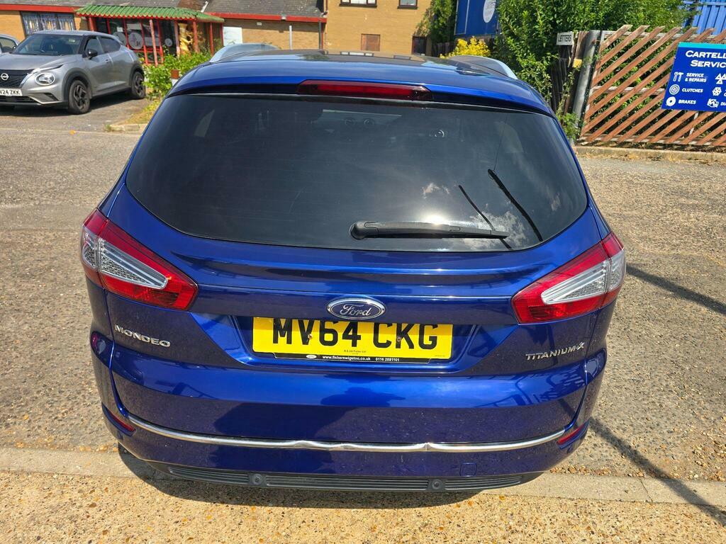 Ford Mondeo 2.0 Tdci Titanium X Business Edition Euro 5 Blue #4