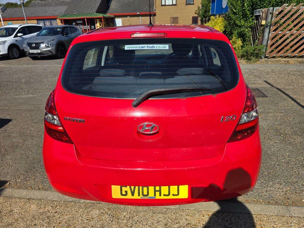 Hyundai I20 1.4 Comfort Euro 4 Red #5