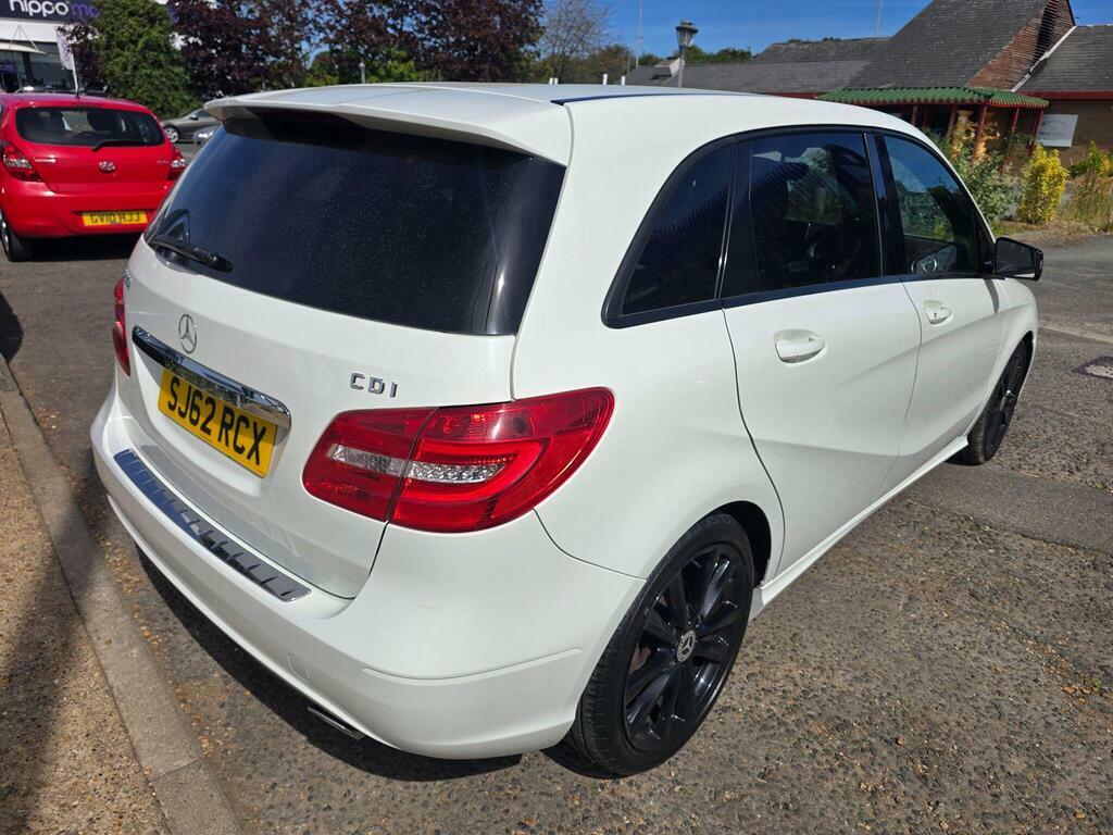 Mercedes-Benz B Class 1.8 B200 Cdi Blueefficiency Sport Euro 5 S S White #3