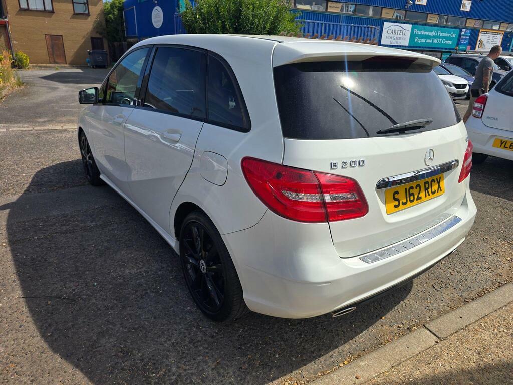 Mercedes-Benz B Class 1.8 B200 Cdi Blueefficiency Sport Euro 5 S S White #5