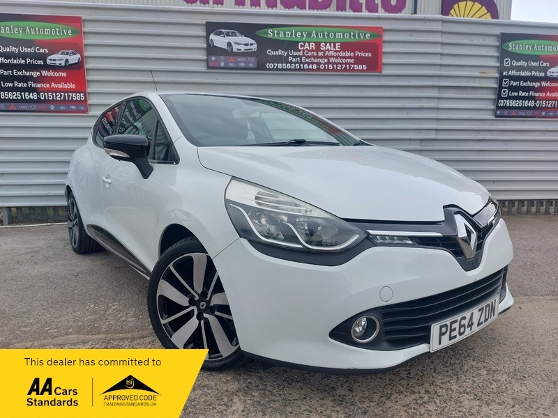 Renault Clio Dynamique S Medianav Dci White