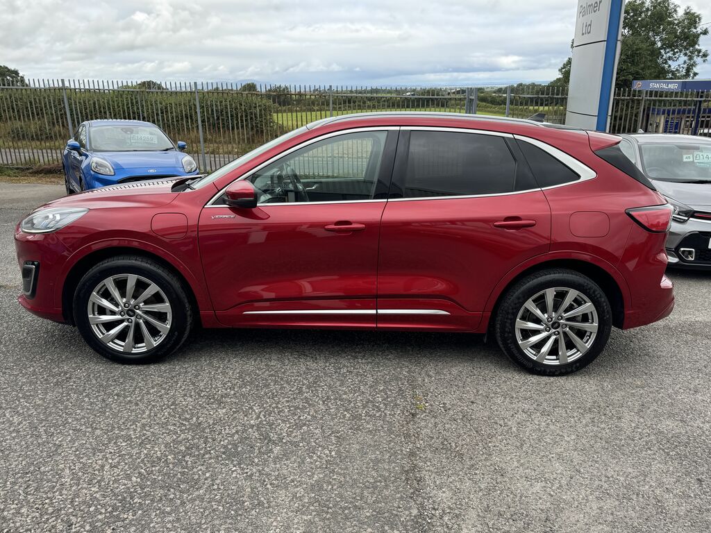 Ford Kuga 2.5 Duratec 14.4Kwh Vignale Suv Plug-in RY72BHD Red #5
