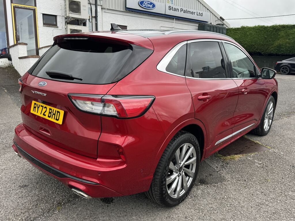 Ford Kuga 2.5 Duratec 14.4Kwh Vignale Suv Plug-in RY72BHD Red #2