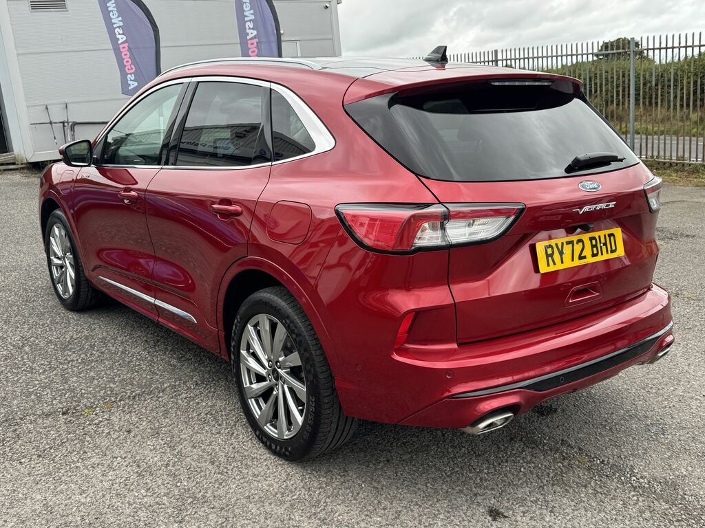 Ford Kuga 2.5 Duratec 14.4Kwh Vignale Suv Plug-in RY72BHD Red #6