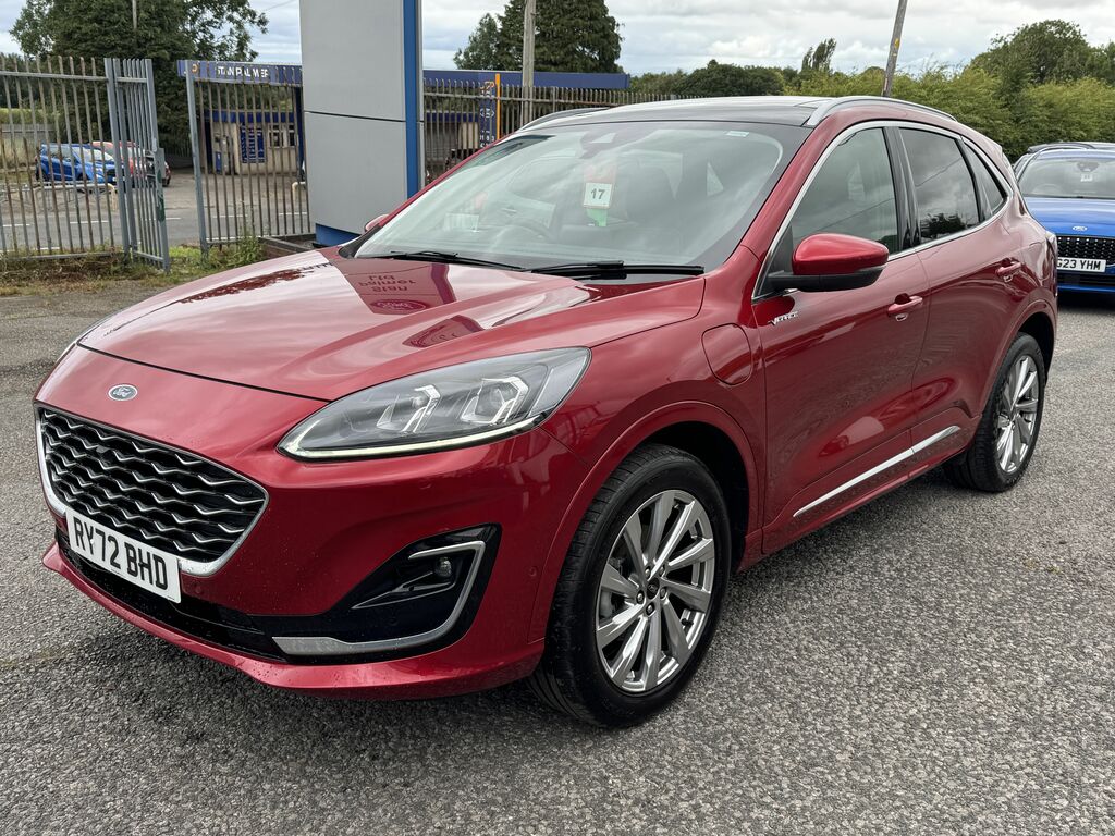 Ford Kuga 2.5 Duratec 14.4Kwh Vignale Suv Plug-in RY72BHD Red #4