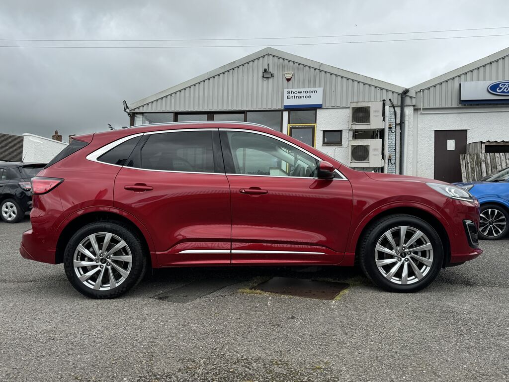 Ford Kuga 2.5 Duratec 14.4Kwh Vignale Suv Plug-in RY72BHD Red #3