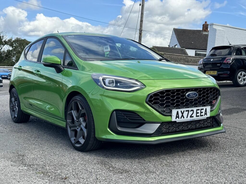 Ford Fiesta 1.5T Ecoboost St-3 Hatchback Eur Green
