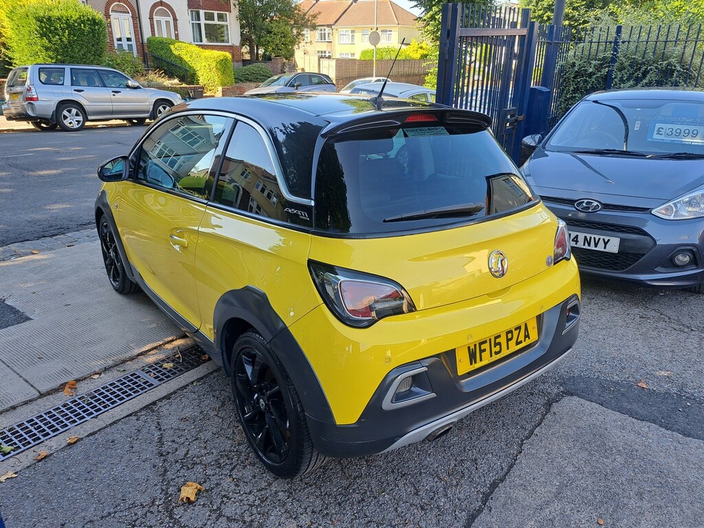 Vauxhall Adam 1.0 I Turbo Ecoflex Rocks Yellow #3