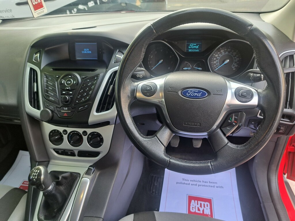 Ford Focus 1.6 Zetec Estate Euro 5 125 Ps Blue #11