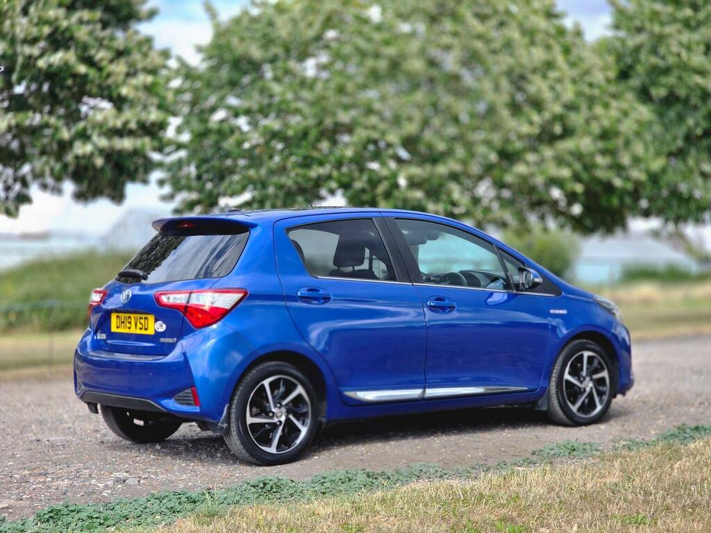 Toyota Yaris 1.5 Vvt-h Excel E-cvt Euro 6 Ss DH19VSD Blue #5