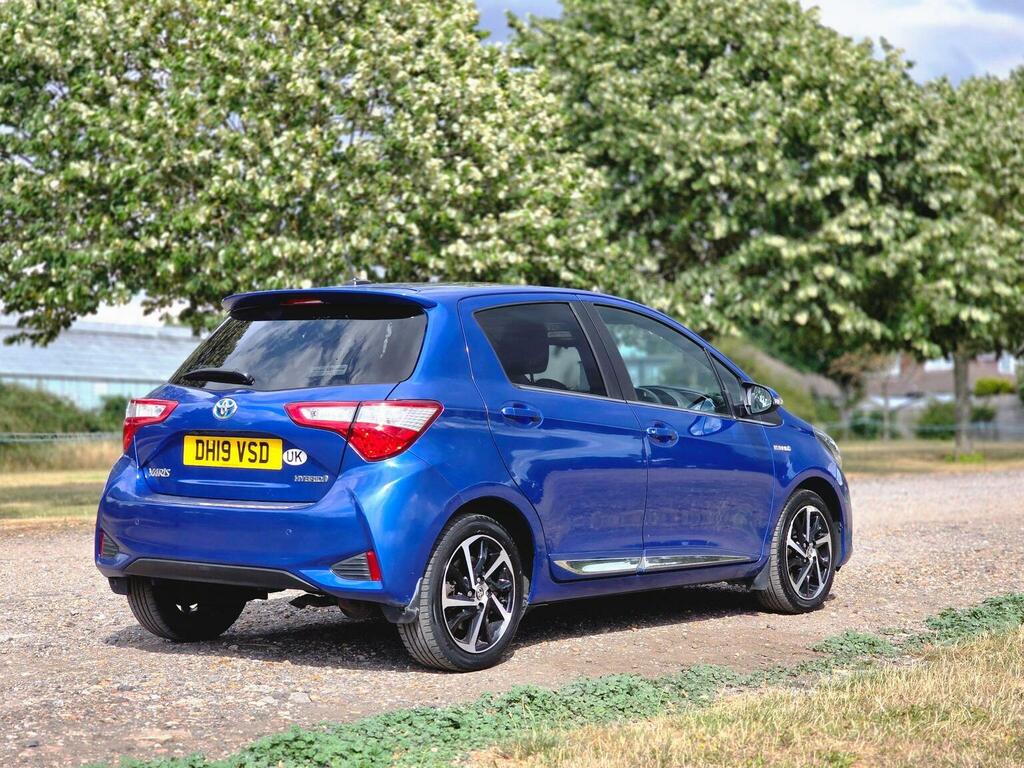 Toyota Yaris 1.5 Vvt-h Excel E-cvt Euro 6 Ss DH19VSD Blue #6