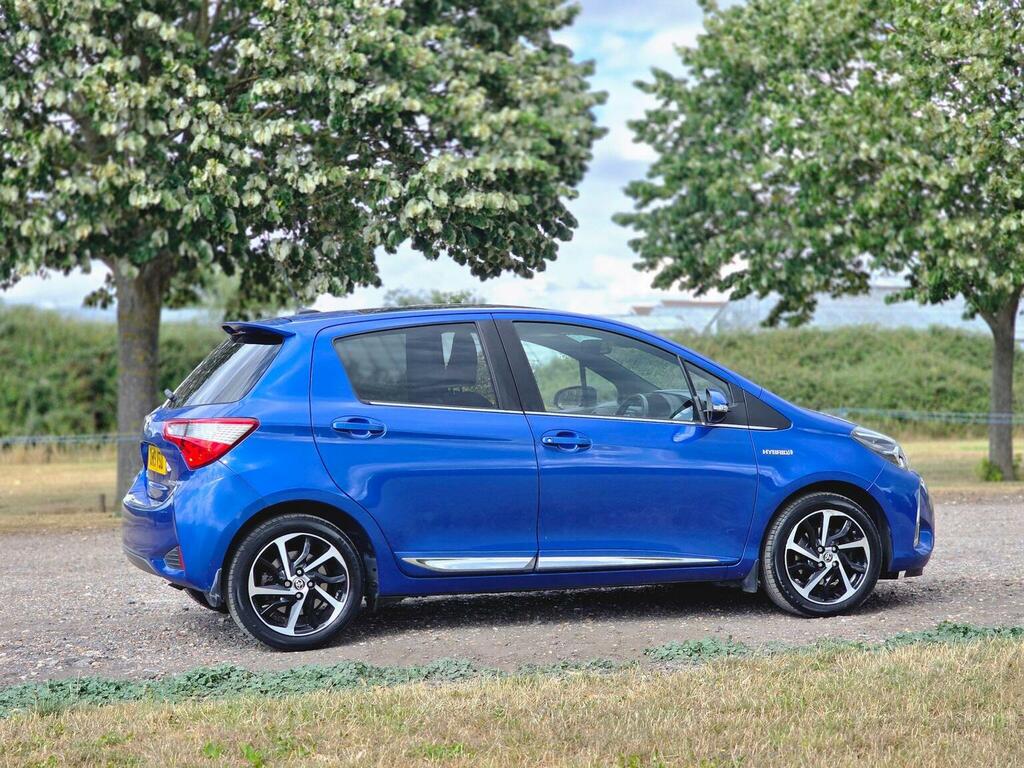 Toyota Yaris 1.5 Vvt-h Excel E-cvt Euro 6 Ss DH19VSD Blue #4