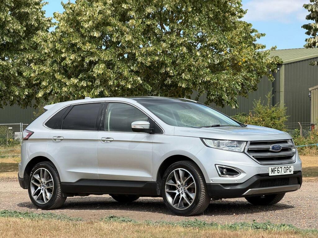 Ford Edge 2.0 Tdci Titanium Powershift Awd Euro 6 Ss Silver #2