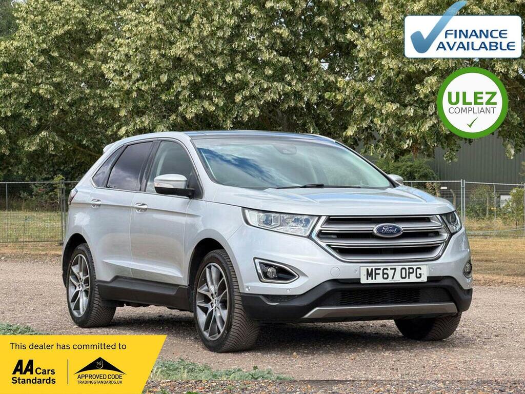 Ford Edge 2.0 Tdci Titanium Powershift Awd Euro 6 Ss Silver