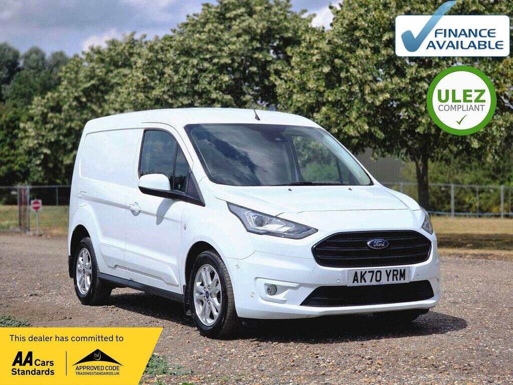 Ford Transit Connect 1.5 200 Ecoblue Limited L1 Euro 6 Ss White