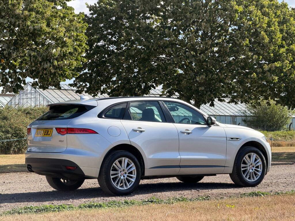Jaguar F-Pace 2.0 D180 R-sport Awd Euro 6 Ss Silver #5
