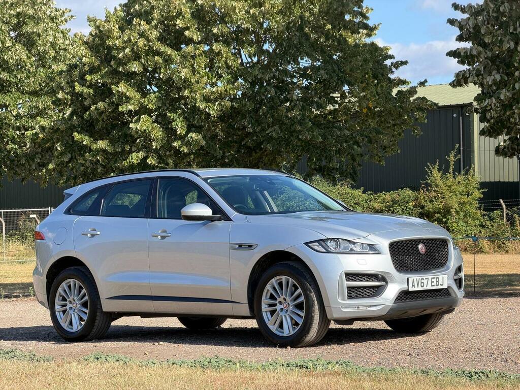 Jaguar F-Pace 2.0 D180 R-sport Awd Euro 6 Ss Silver #2
