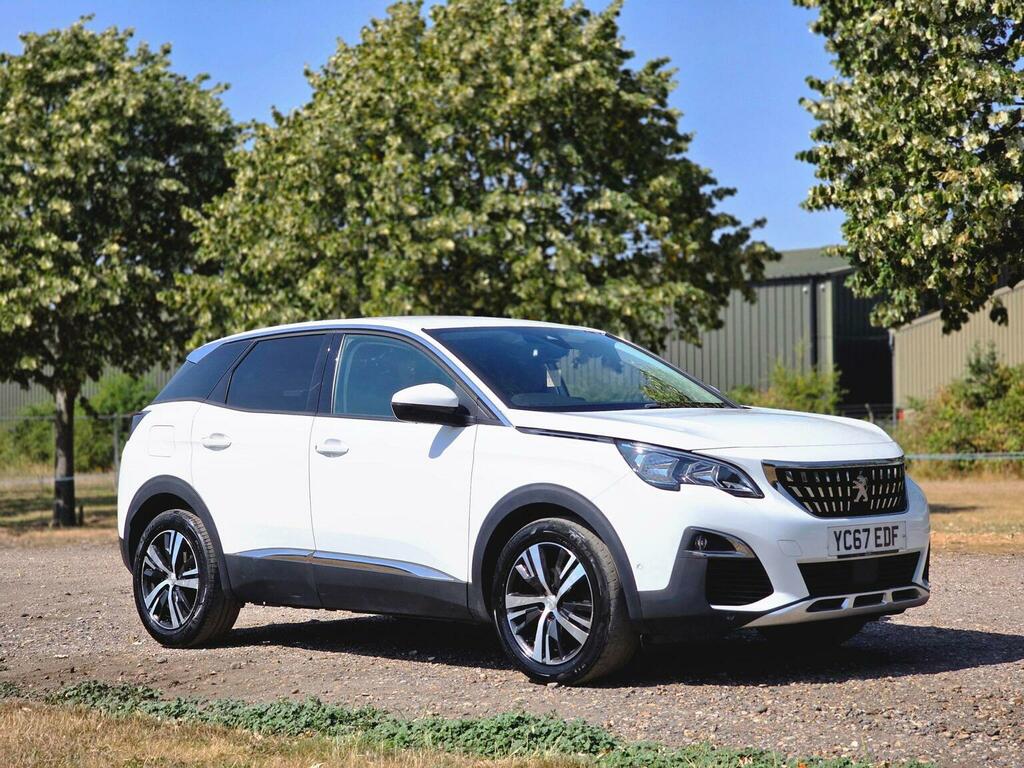 Peugeot 3008 1.2 Puretech Allure Euro 6 Ss YC67EDF White #2