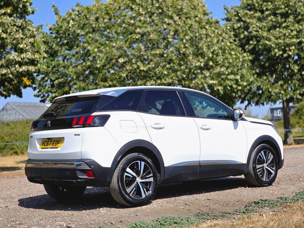 Peugeot 3008 1.2 Puretech Allure Euro 6 Ss YC67EDF White #5