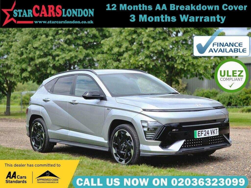 Hyundai Kona 65.4Kwh N Line S Silver