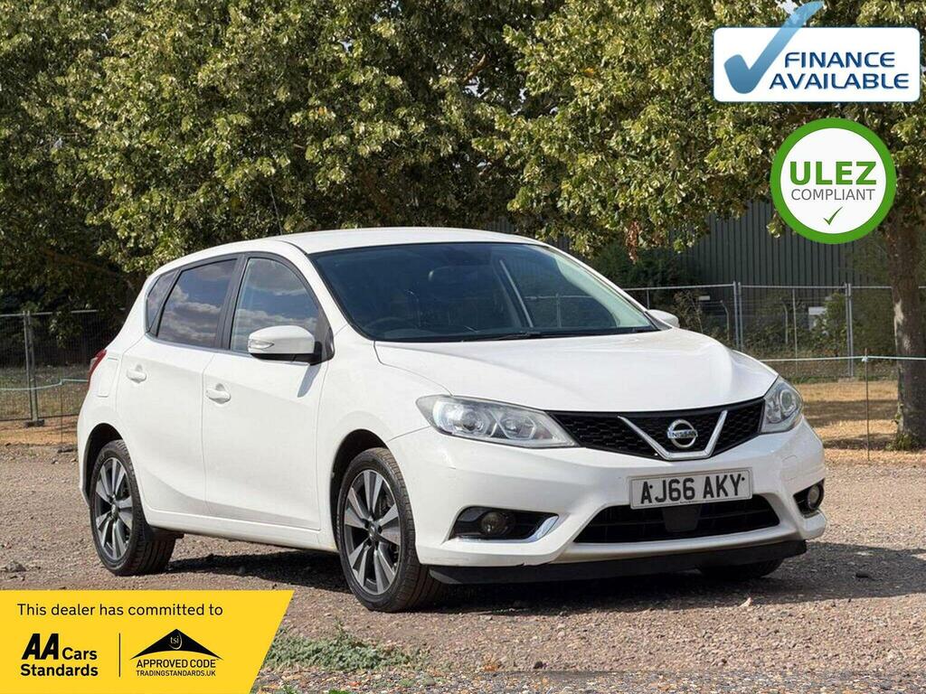 Nissan Pulsar 1.2 Dig-t N-tec Xtron Euro 6 Ss White