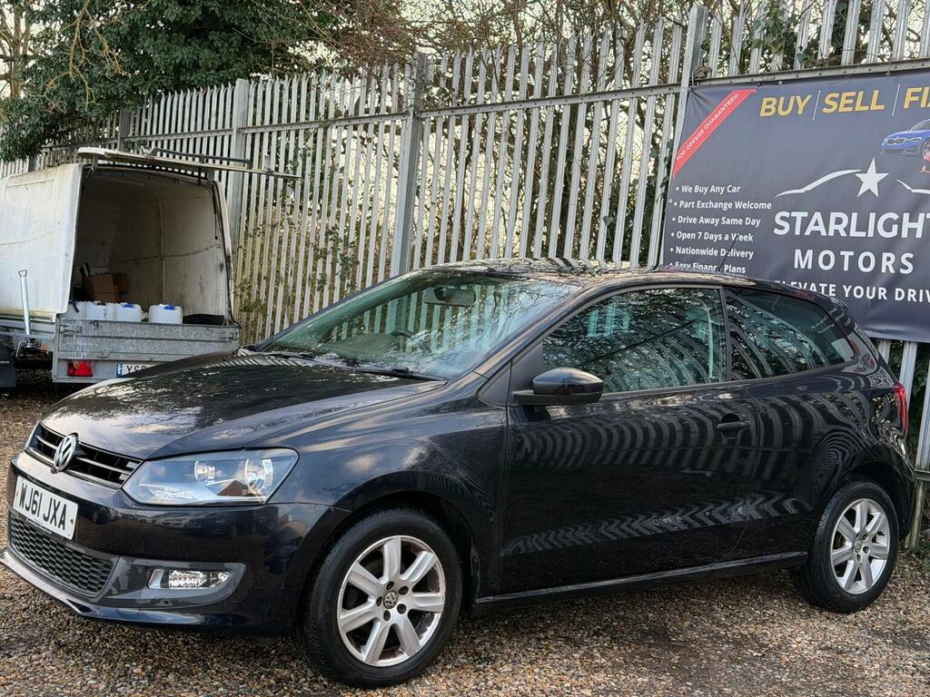 Volkswagen Polo 1.4 Match Euro 5 WJ61JXA Black #6