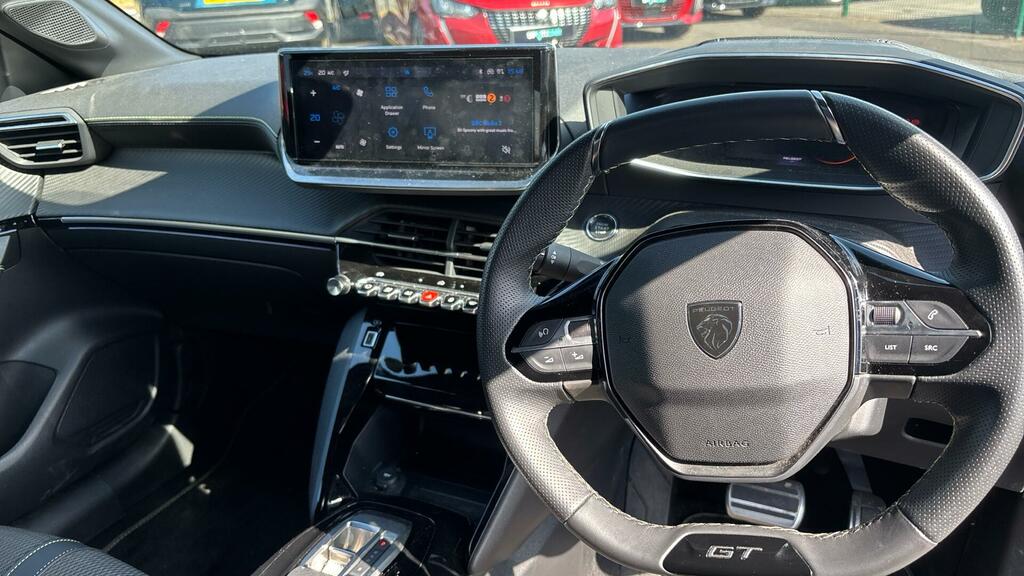 Peugeot e-208 50Kwh Gt 11Kw Charger VE74XDV Grey #4
