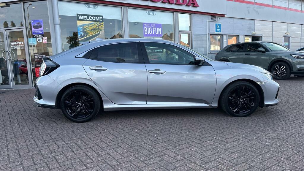 Honda Civic 1.0 Vtec Turbo Sr Hatchback Euro Silver #5