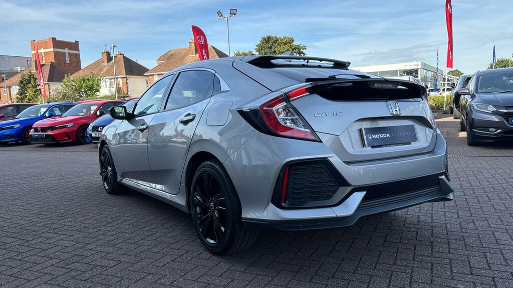 Honda Civic 1.0 Vtec Turbo Sr Hatchback Euro Silver #3